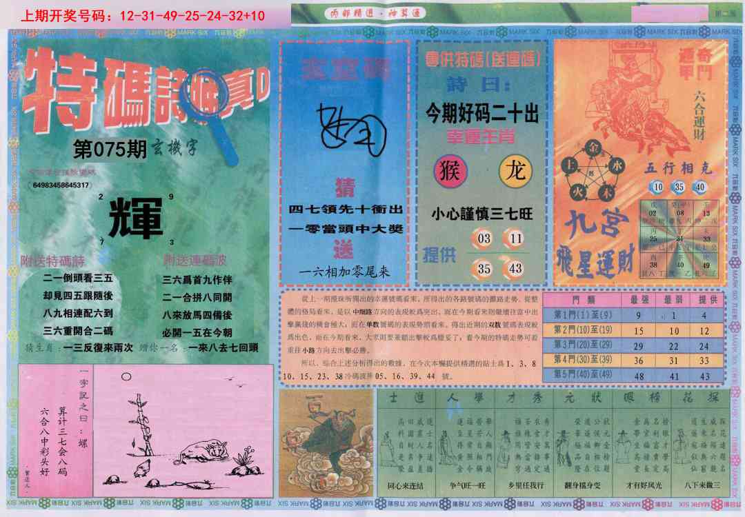 075期内部精选B[图]